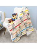 Paw Patrol sherpa fleece blanket single size, UK version