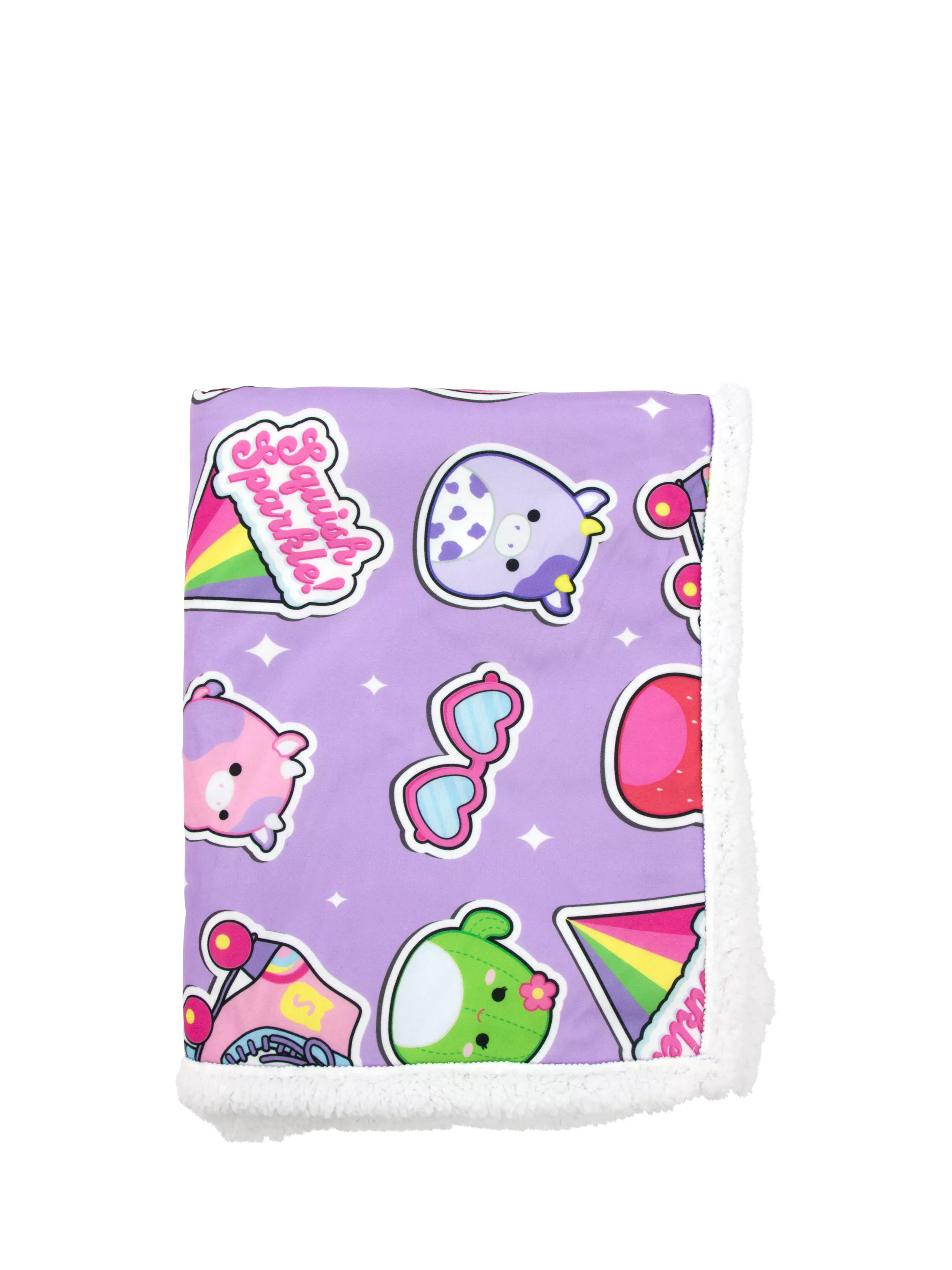 Squishmallows sherpa fleece blanket 150x100cm, imported from the UK