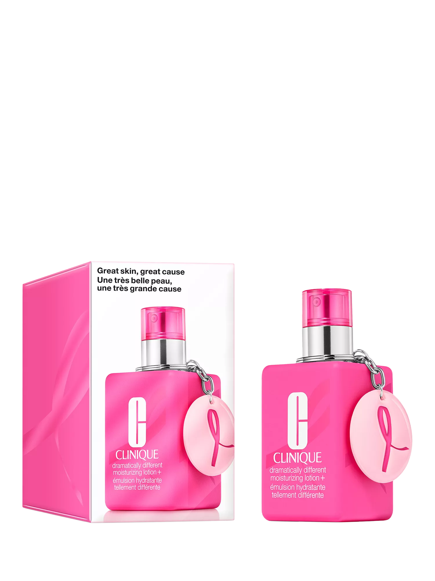 Clinique moisturising lotion limited edition with keychain 200ml (British brand)