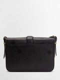 Barbour Rosa leather crossbody bag black deboss tartan, UK version