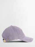 Barbour Oakley Corduroy Baseball Cap in Heather Mist, UK version