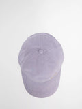 Barbour Oakley Corduroy Baseball Cap in Heather Mist, UK version