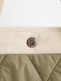 Barbour Healy quilted tote bag Bleached Olive (British brand)
