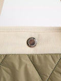 Barbour Healy quilted tote bag Bleached Olive (British brand)