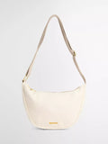 Barbour Mia Sling Bag white cotton shoulder strap - British product