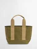 Barbour Mya Mini Cotton Tote Bag Dusky Green, UK version