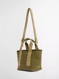Barbour Mya Mini Cotton Tote Bag Dusky Green, UK version