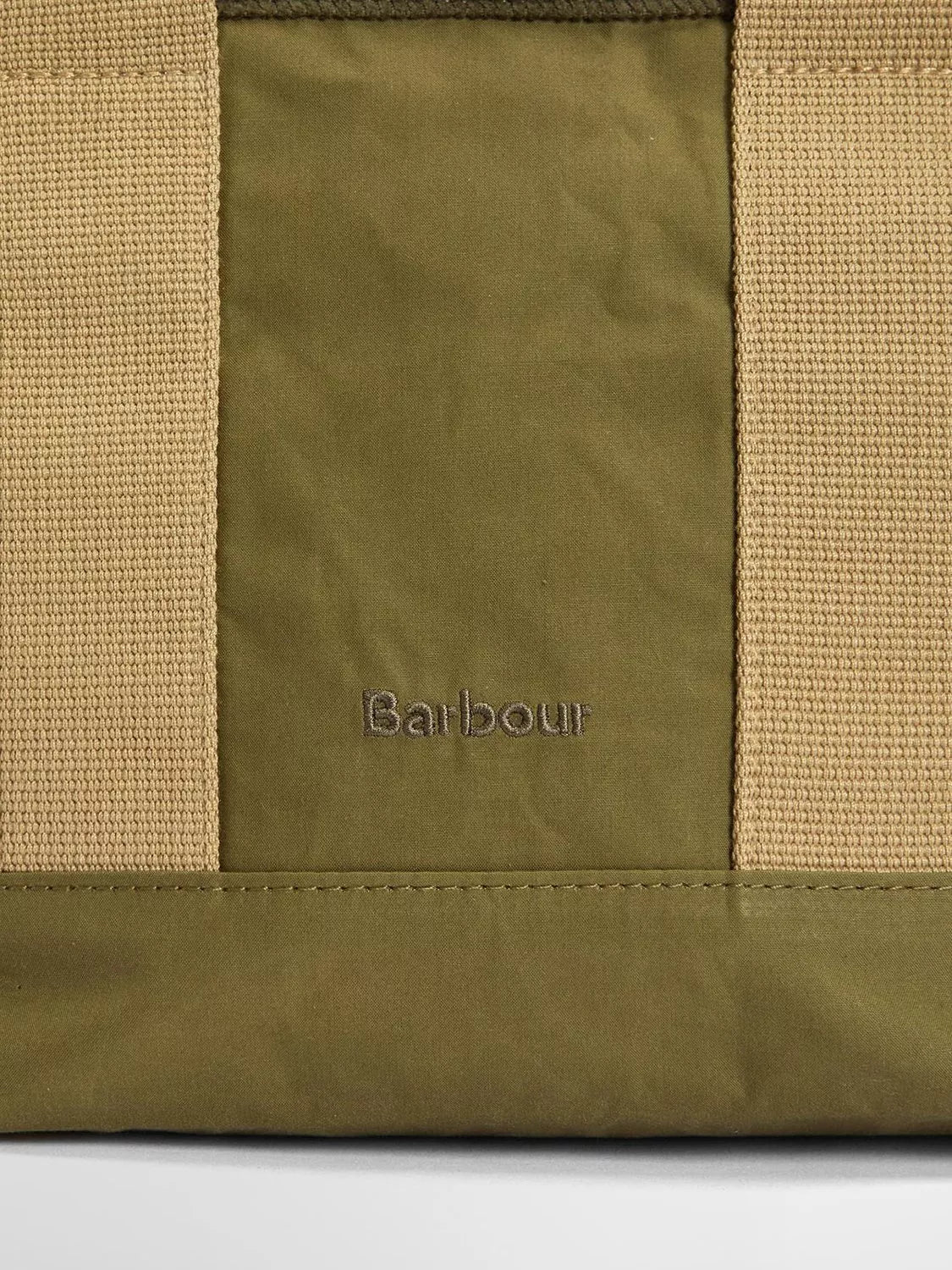 Barbour Mya Mini Cotton Tote Bag Dusky Green, UK version