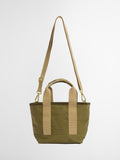 Barbour Mya Mini Cotton Tote Bag Dusky Green, UK version