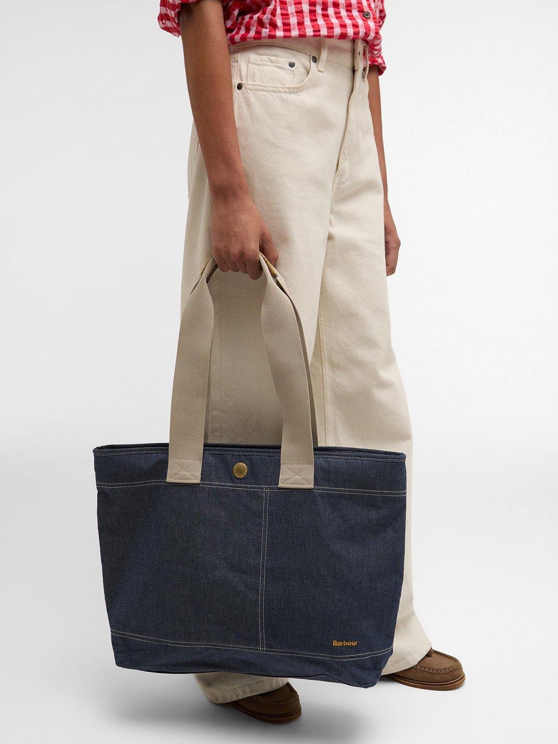 Barbour Mya Tote Bag Indigo (British brand)