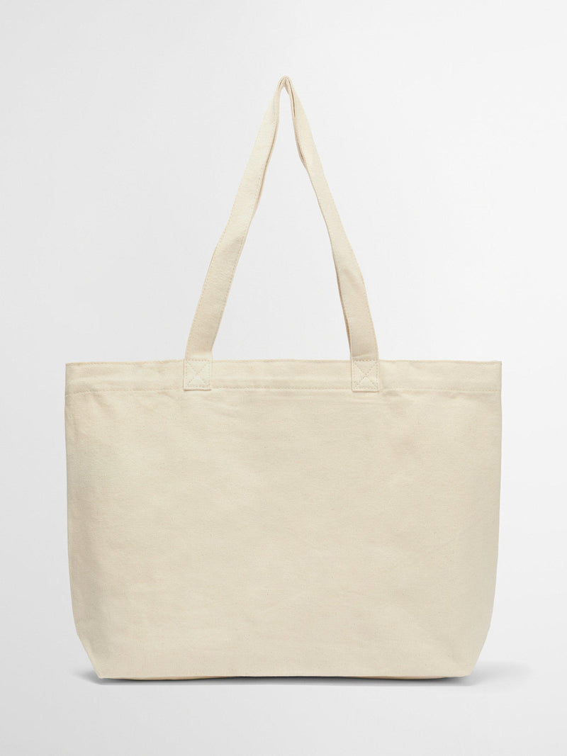 Barbour Varsity Logo Tote Bag red cotton bag, imported from the UK