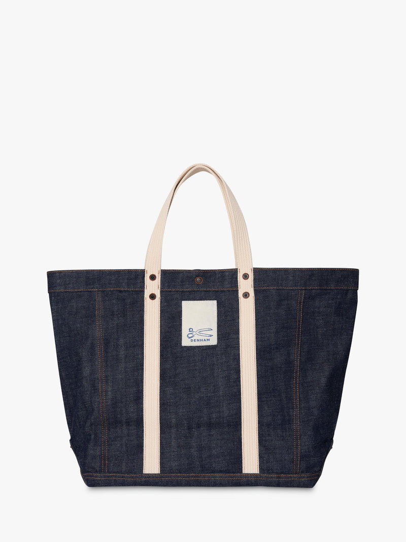 DENHAM denim tote bag Indigo, UK version