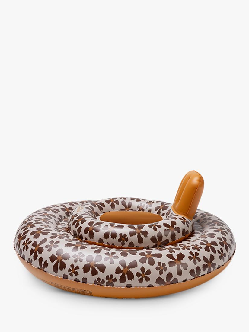 Swim Essentials baby inflatable float wildflower print orange 73cm, UK version