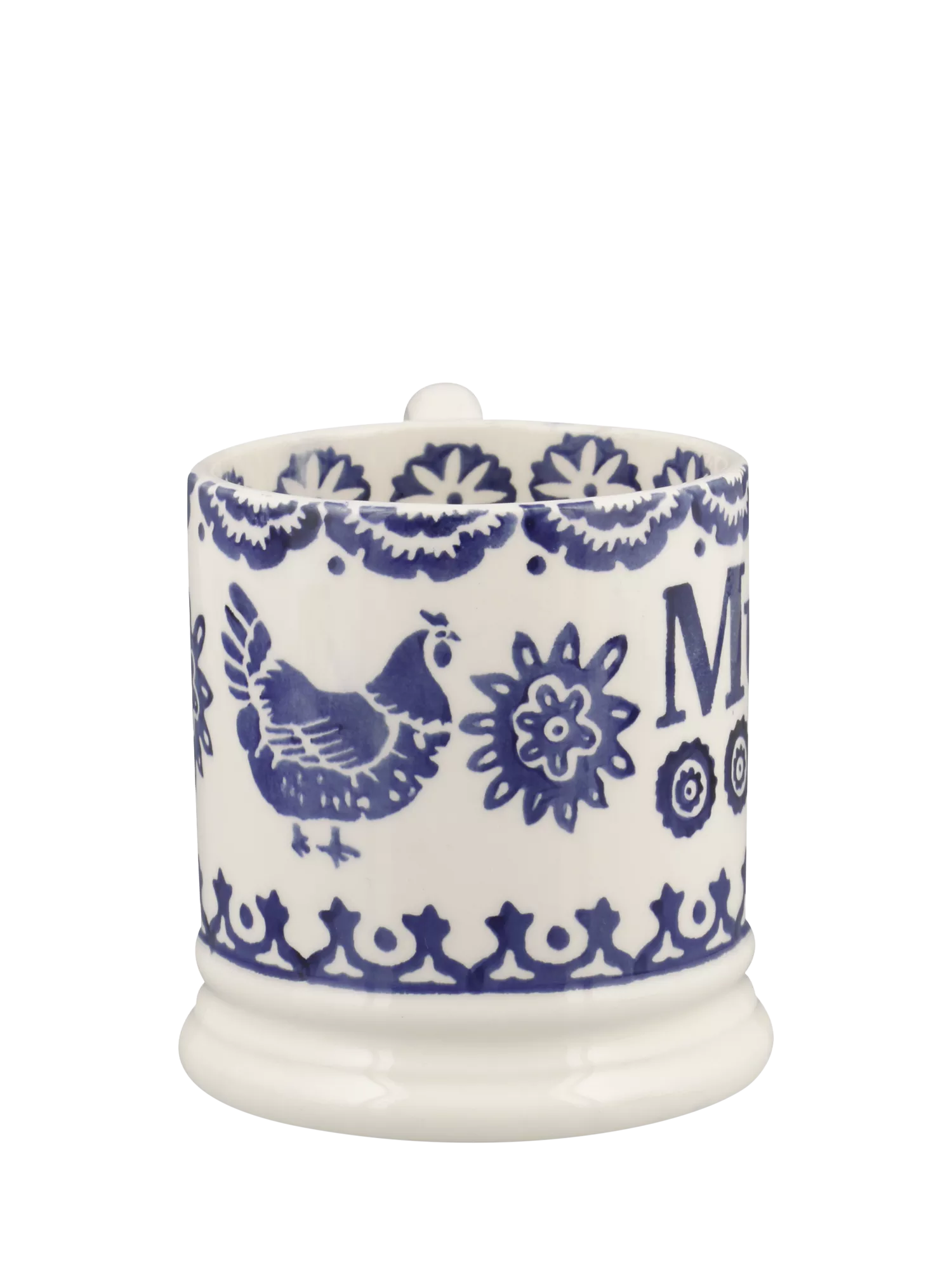 Emma Bridgewater Blue Hen Mum mug 300ml - British product