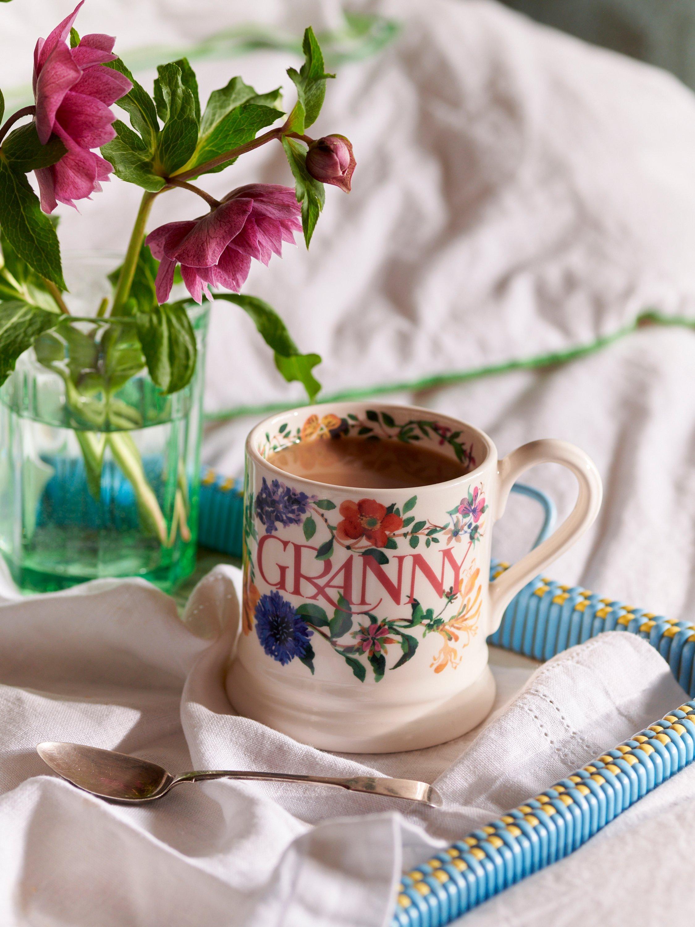 Emma Bridgewater Garden Flowers Granny mug 300ml, UK version