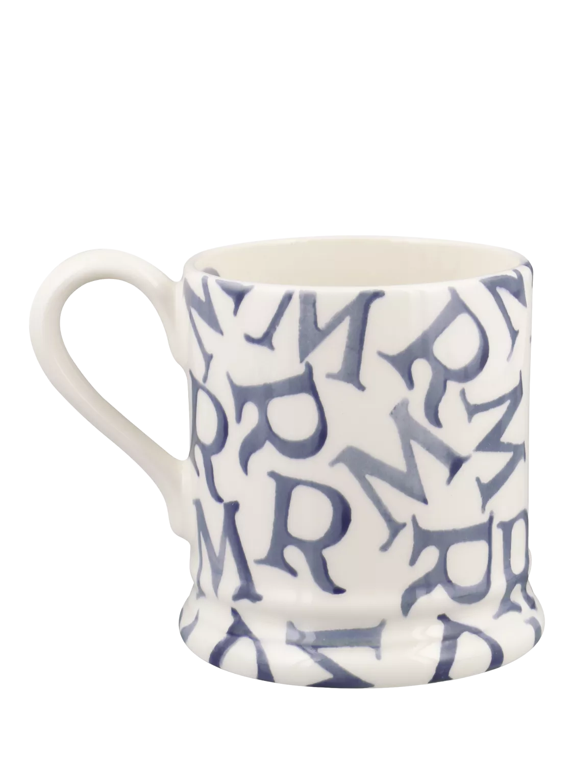 Emma Bridgewater blue half pint mug 300ml - British product