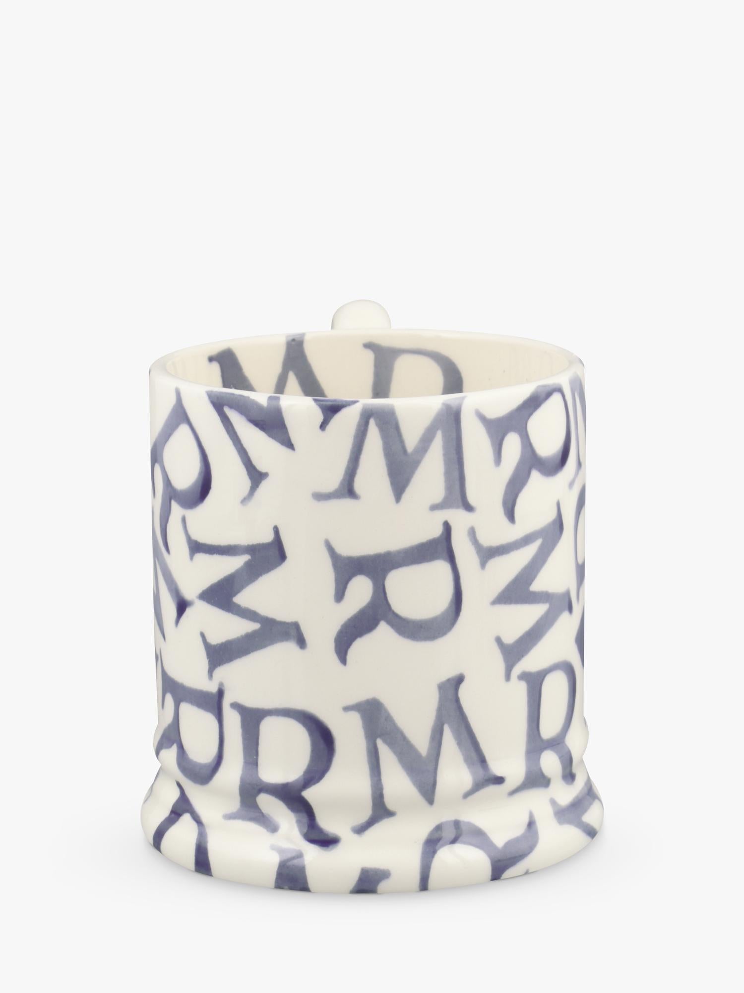 Emma Bridgewater blue half pint mug 300ml - British product
