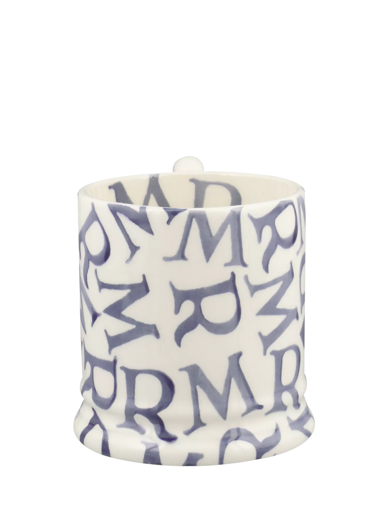 Emma Bridgewater blue half pint mug 300ml - British product