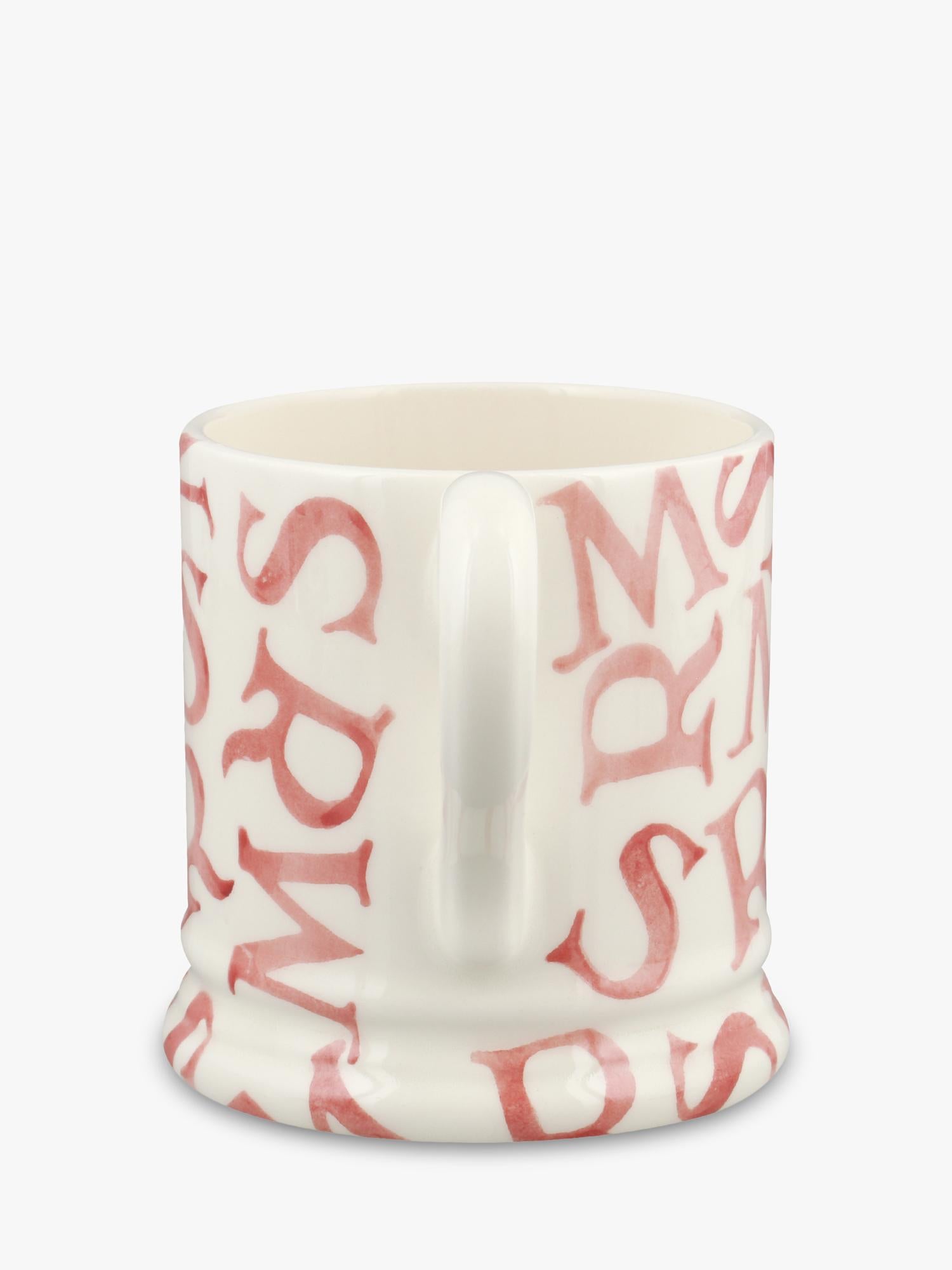 Emma Bridgewater pink mug 300ml, imported from the UK