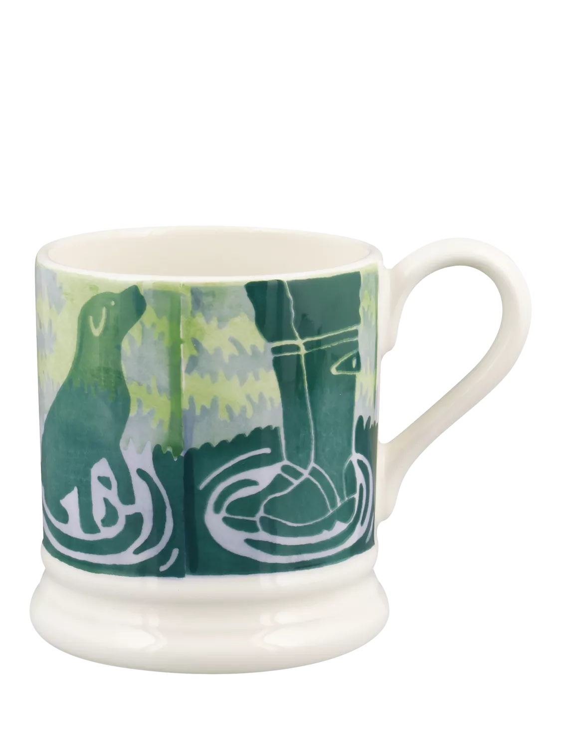 Emma Bridgewater Puddles earthenware mug 300ml - British product