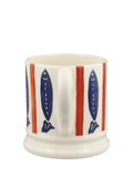 Emma Bridgewater Seafood Stripe earthenware mug 300ml, UK version