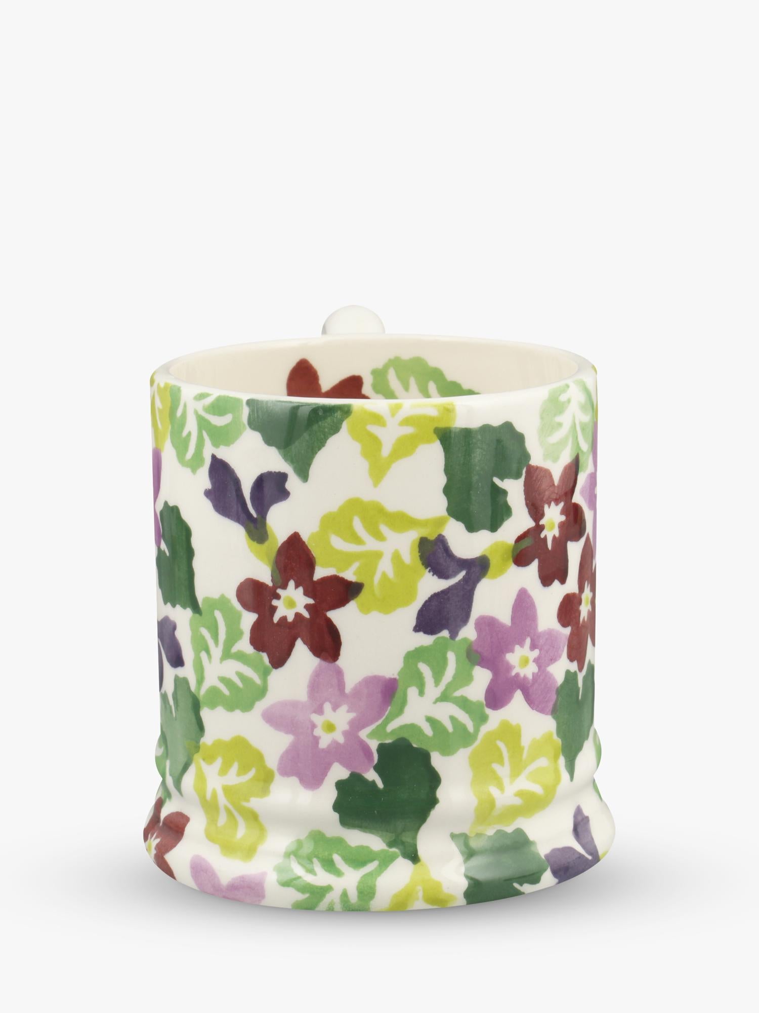 Emma Bridgewater Sweet Violets half pint mug 300ml - British product