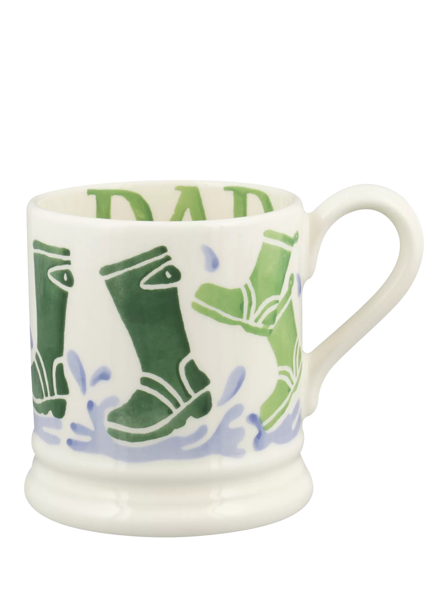 Emma Bridgewater Wellies half pint mug 300ml (British brand)