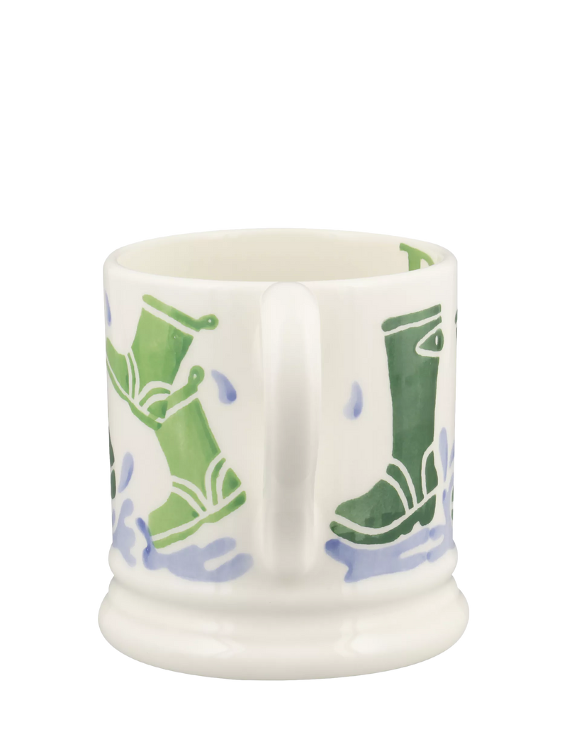 Emma Bridgewater Wellies half pint mug 300ml (British brand)