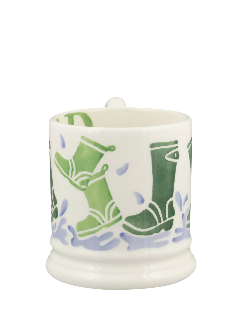 Emma Bridgewater Wellies half pint mug 300ml (British brand)