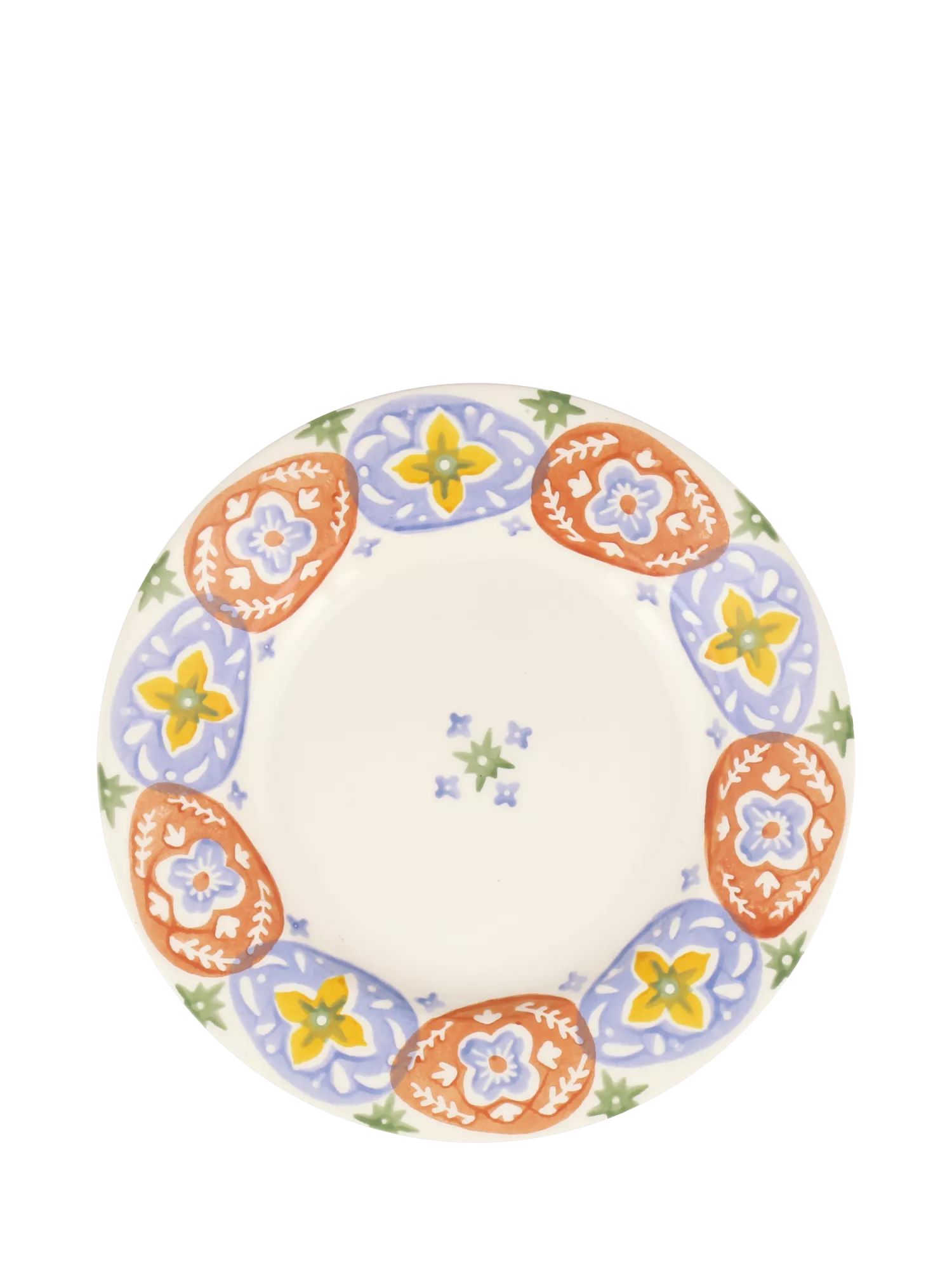 Emma Bridgewater earthenware side plate Egg Hunt design 22cm - British product