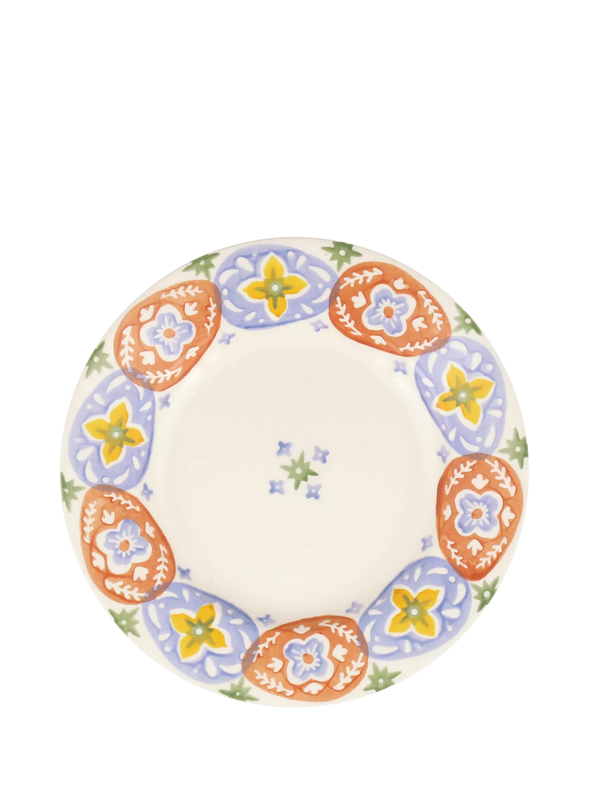 Emma Bridgewater earthenware side plate Egg Hunt design 22cm - British product