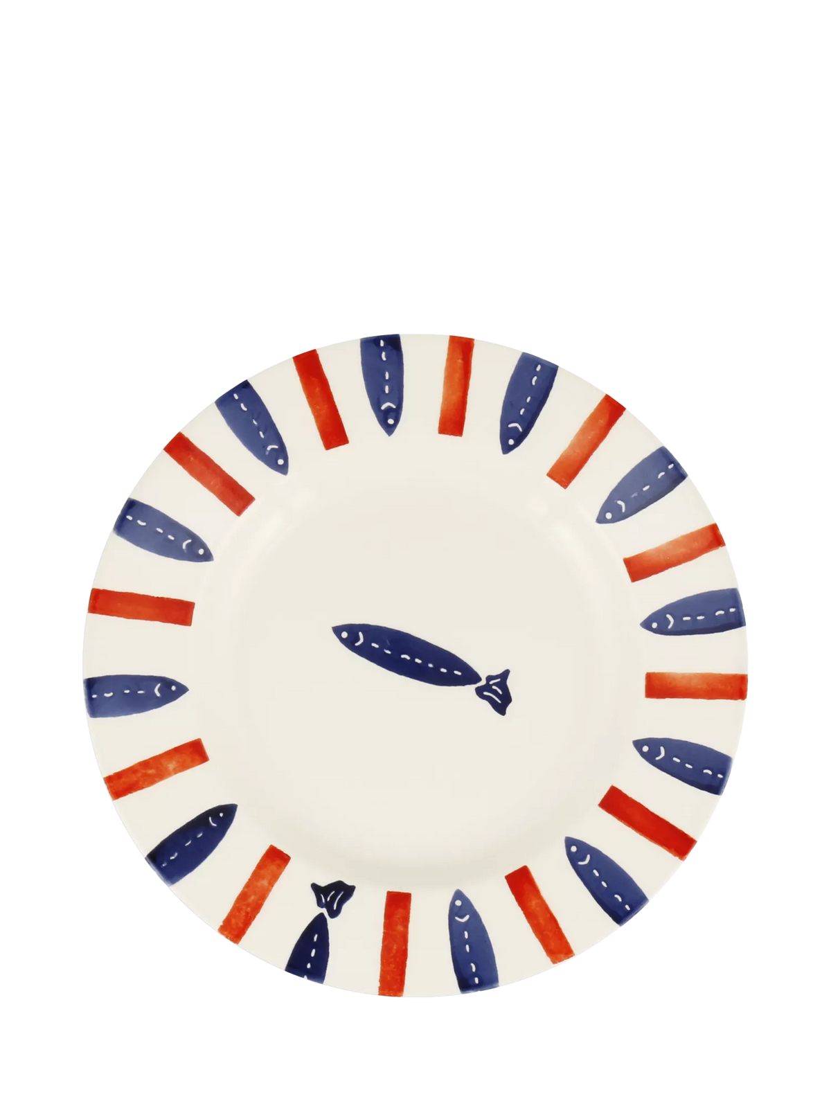Emma Bridgewater side plate seafood stripe 22cm, UK version