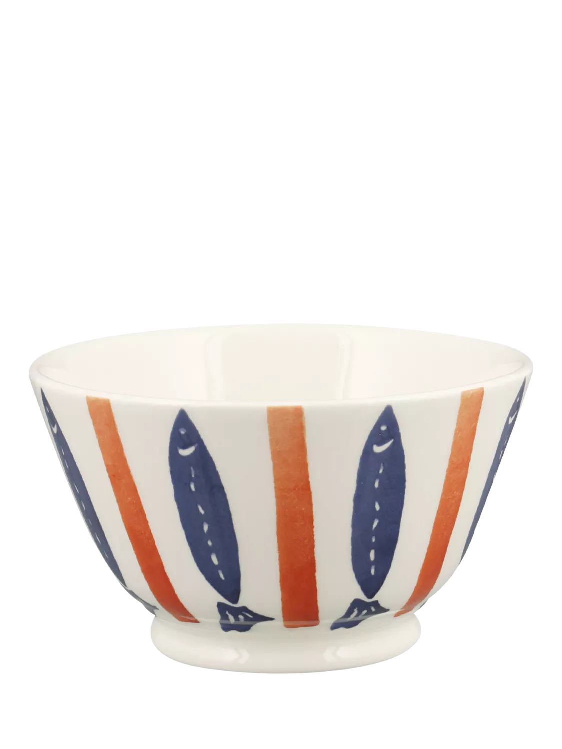 Emma Bridgewater earthenware bowl seafood stripe 12.5cm, UK version