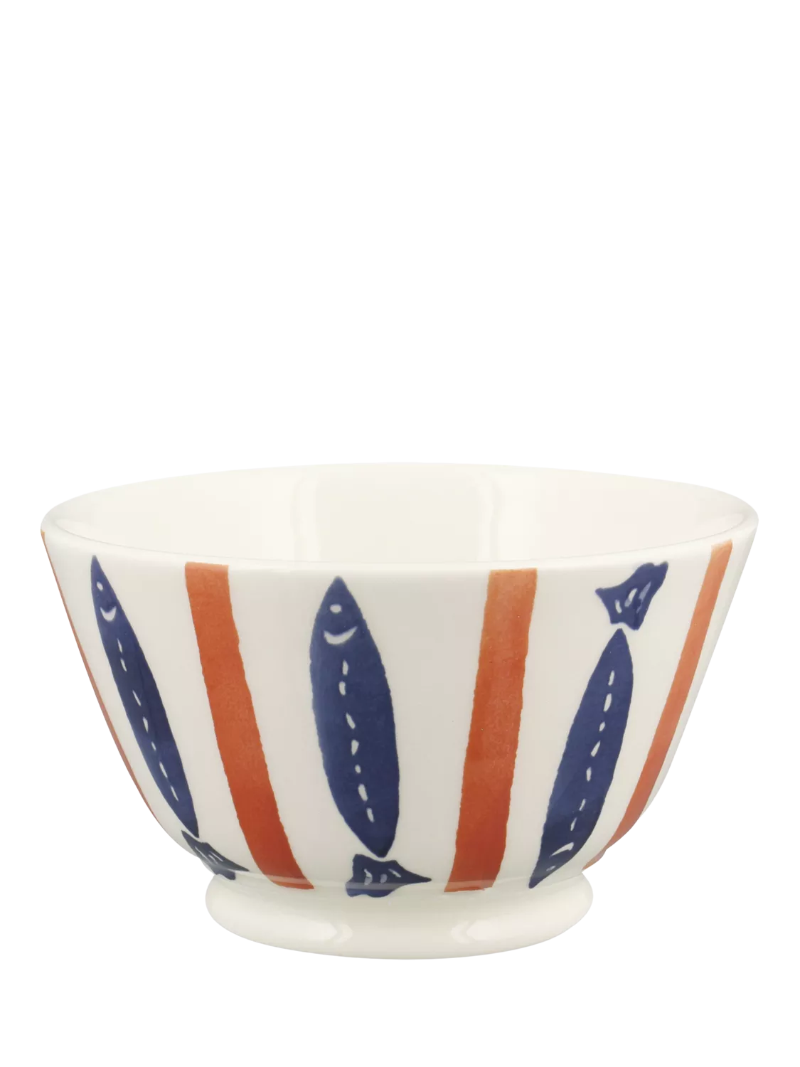 Emma Bridgewater earthenware bowl seafood stripe 12.5cm, UK version