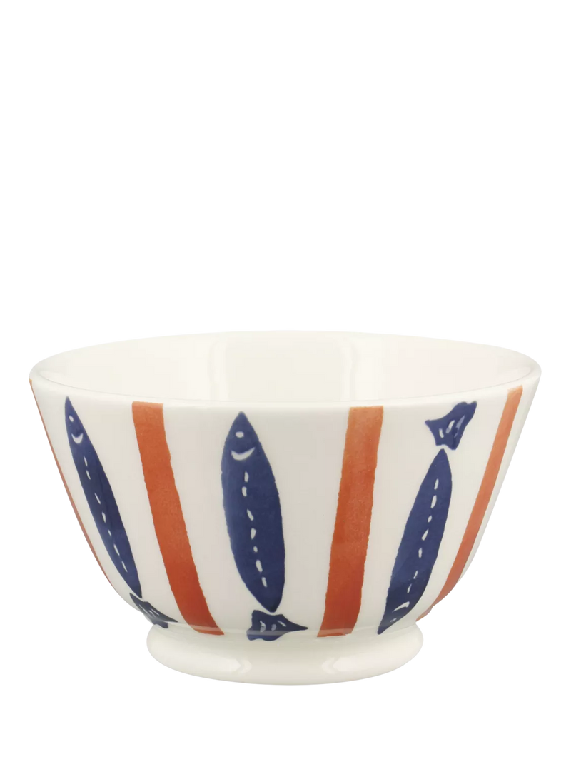 Emma Bridgewater earthenware bowl seafood stripe 12.5cm, UK version
