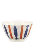 Emma Bridgewater earthenware bowl seafood stripe 12.5cm, UK version