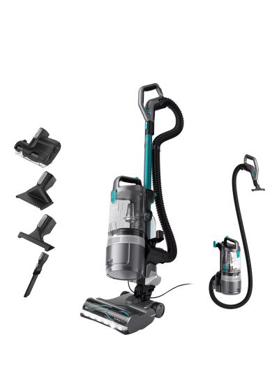John Lewis Vax LiftOut Reach Pet-Design Upright Vacuum Cleaner, Graphite Teal- Buy online at McGrocer
