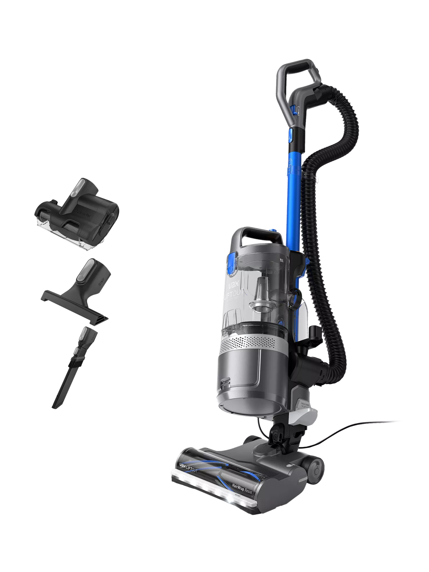 Vax LiftOut Reach Pet vacuum cleaner Graphite Blue - British product