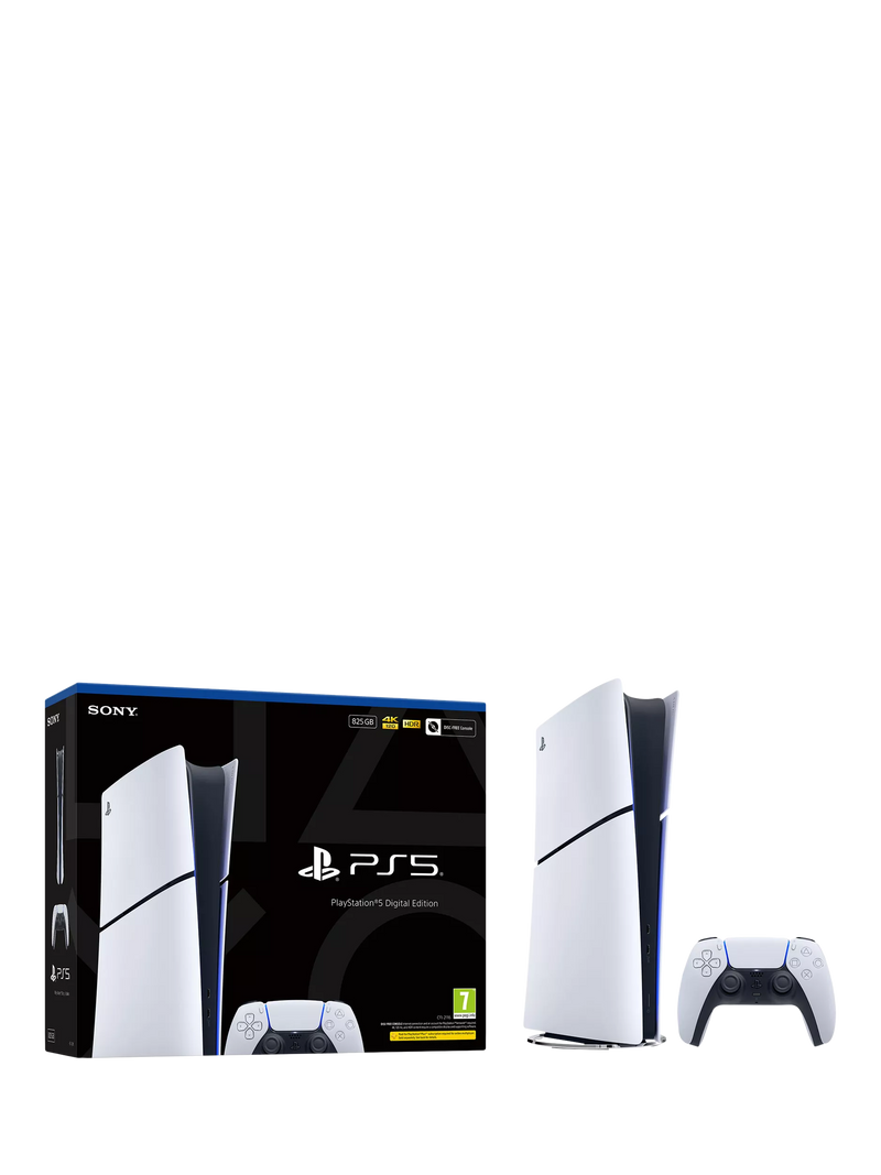 Sony PlayStation 5 Digital Edition slim console 825GB, UK version