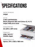 Canon PIXMA TS4150i all-in-one wireless printer white (British brand)