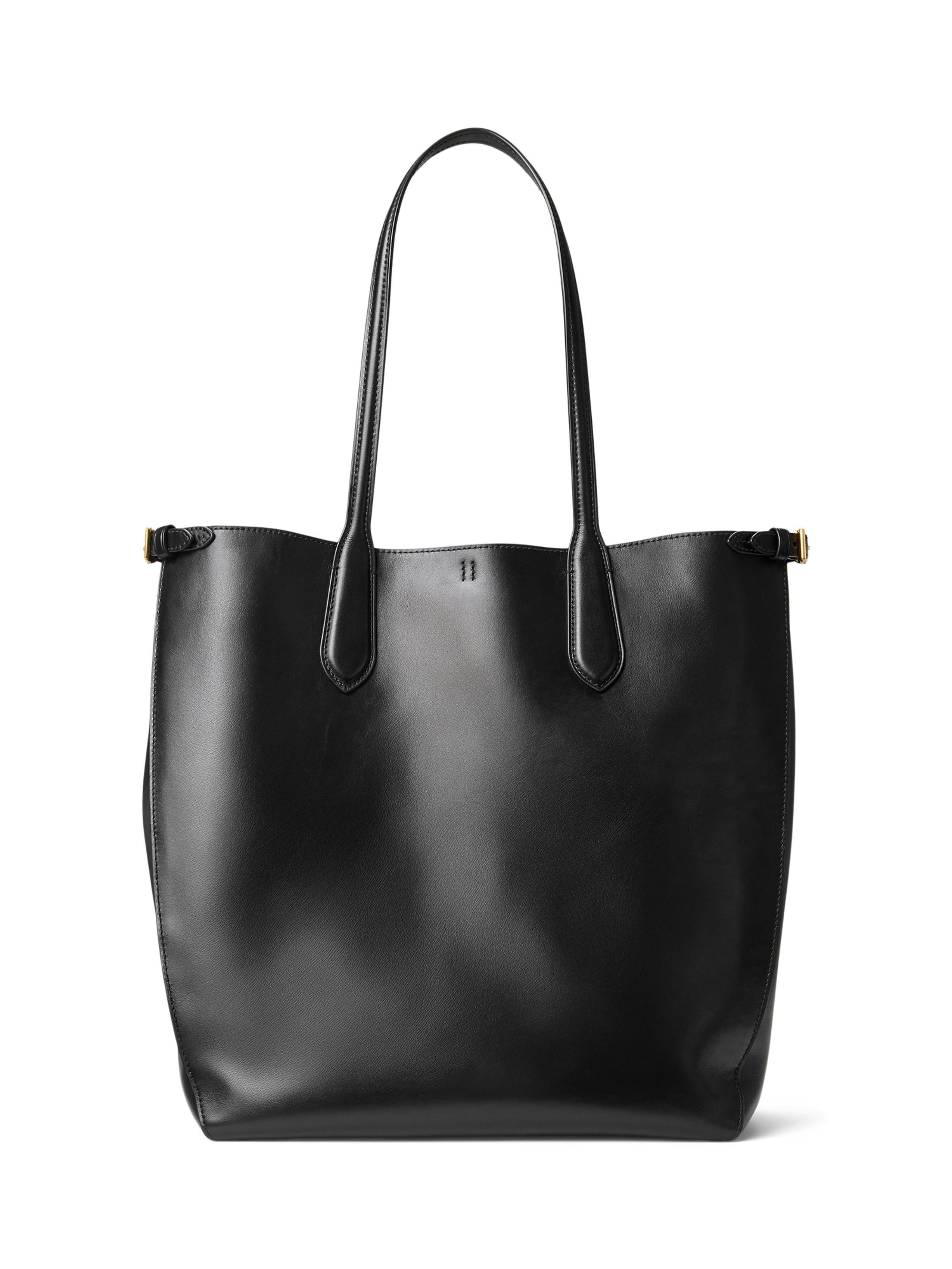 Ralph Lauren Bellport leather north south tote bag (British brand)