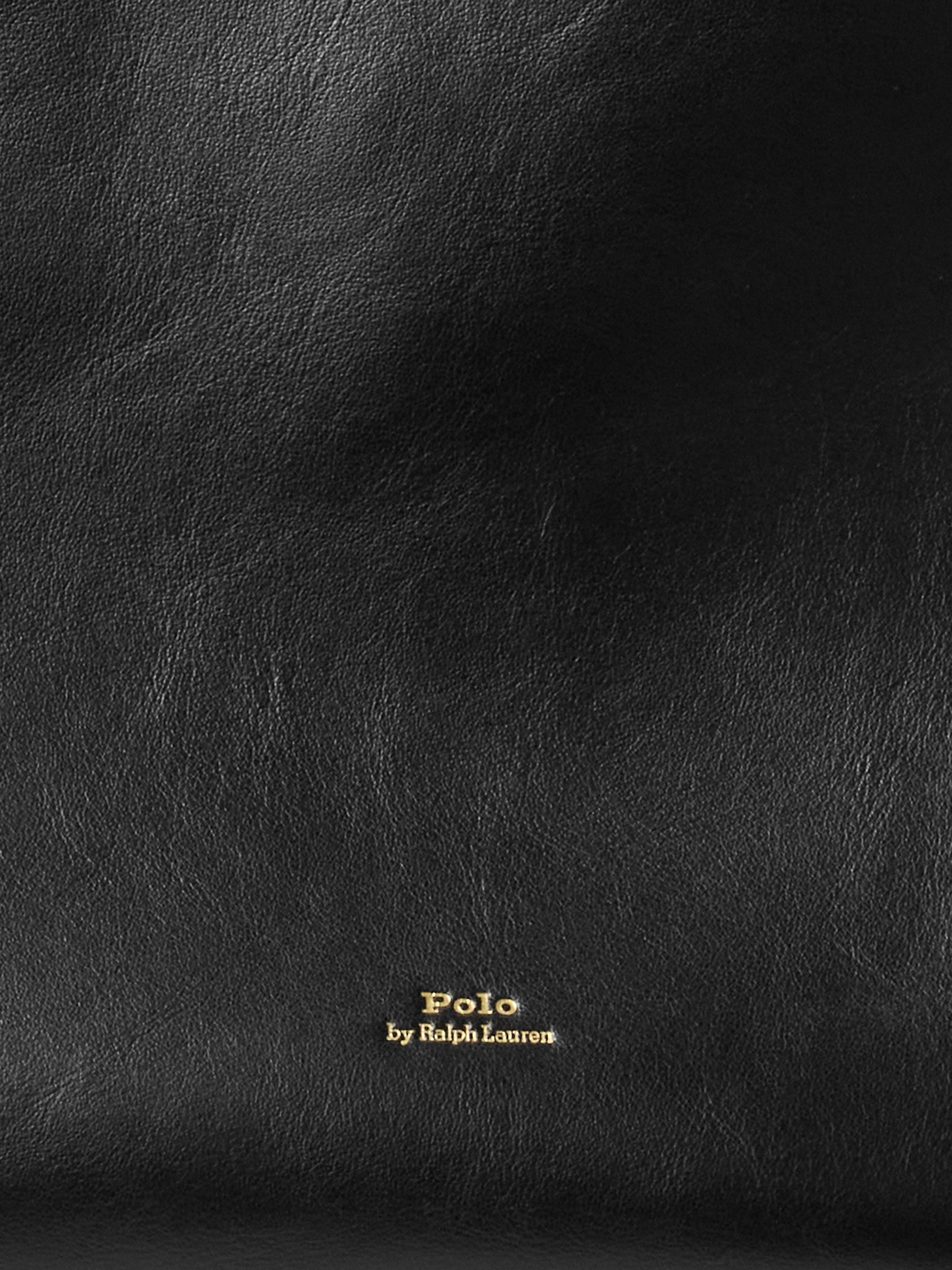 Ralph Lauren Bellport leather north south tote bag (British brand)