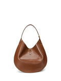 Ralph Lauren Polo ID Medium Leather Shoulder Bag in Cuoio, imported from the UK