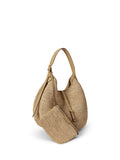Ralph Lauren Polo ID raffia shoulder bag - British product