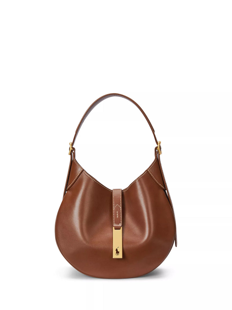 Polo Ralph Lauren Polo ID Small Leather Shoulder Bag