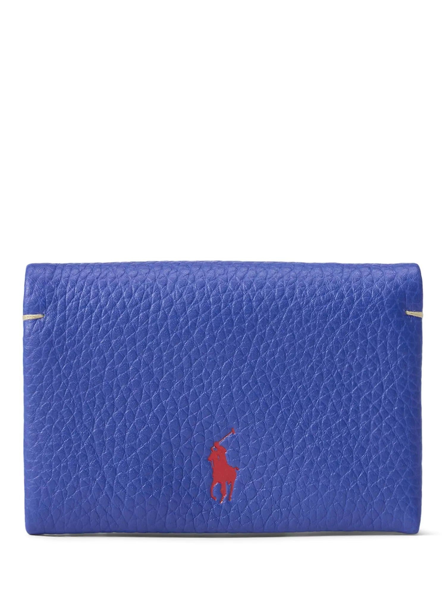 Ralph Lauren Polo Play Leather Snap Card Case