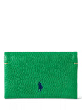 Ralph Lauren Polo Play Leather Snap Card Case