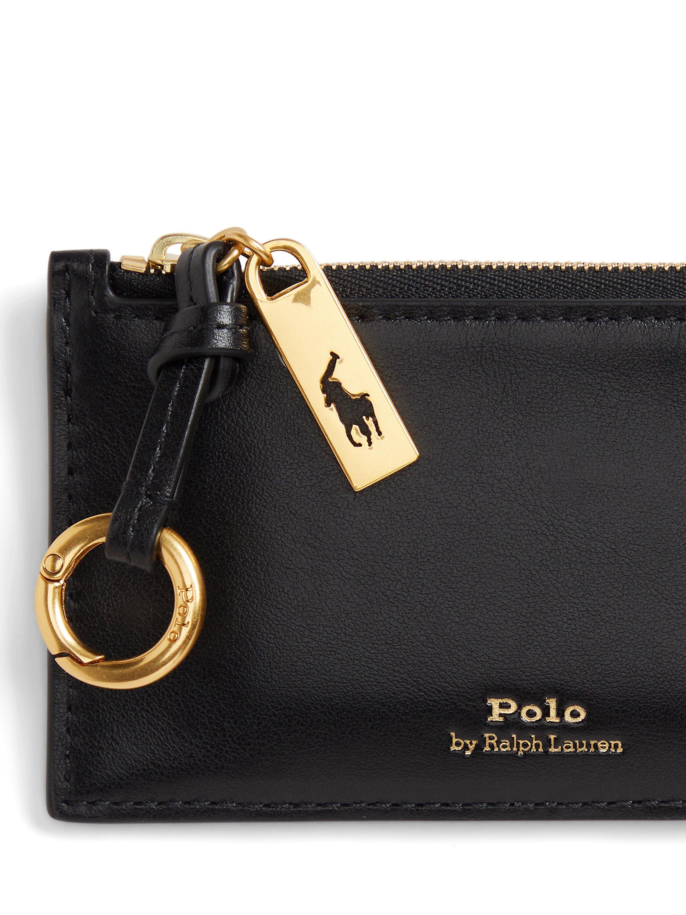 Ralph Lauren Polo ID leather card case - British product