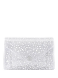 Carvela Positano Vinyl Embellished Clutch Bag