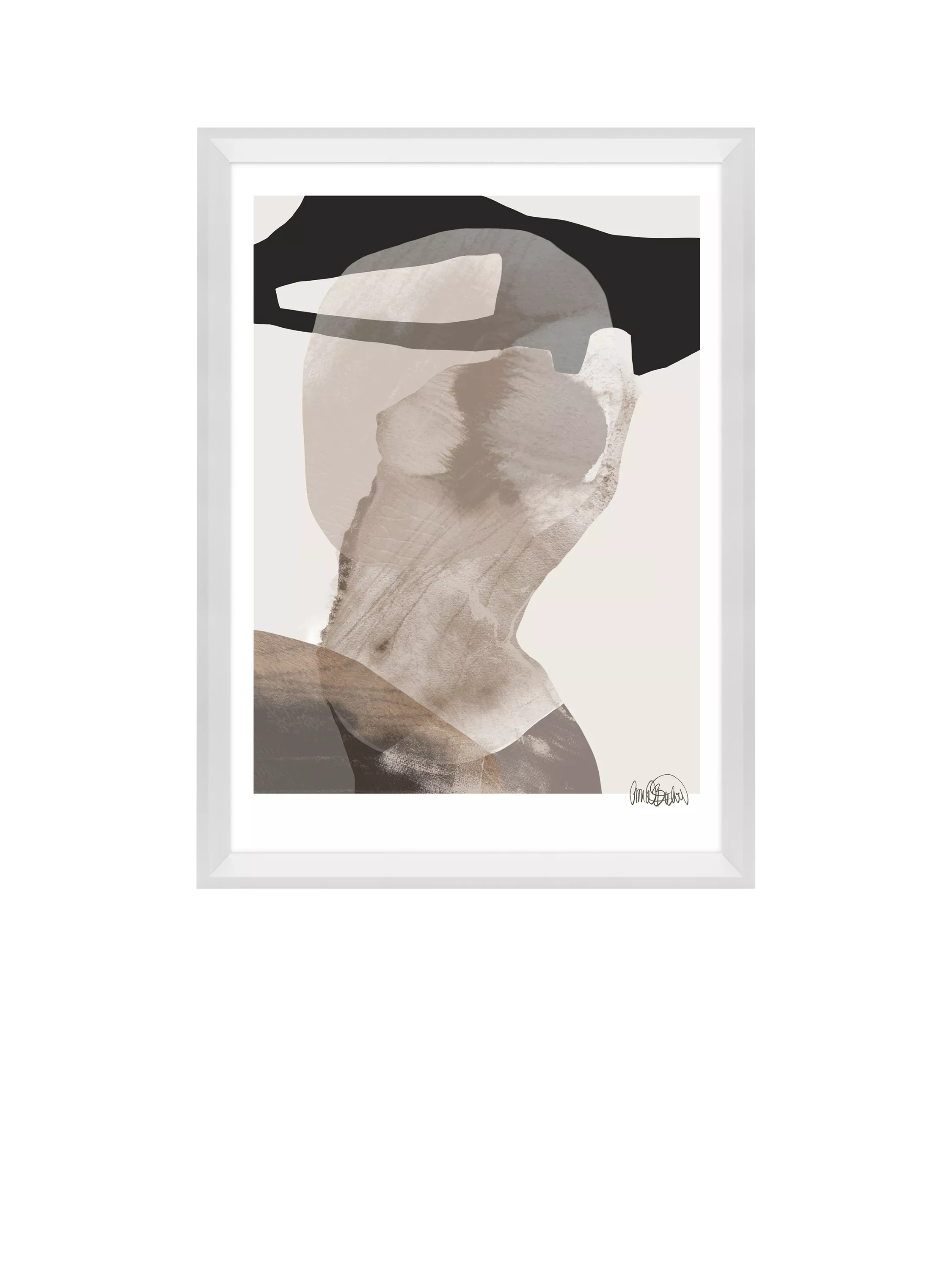 Brookpace Lascelles Anna Bulow Monument framed print 75x55cm (British brand)